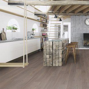 Паркетна дошка Boen 10156765 Дуб Animoso India Grey Live Pure лак браш 10156765 фото