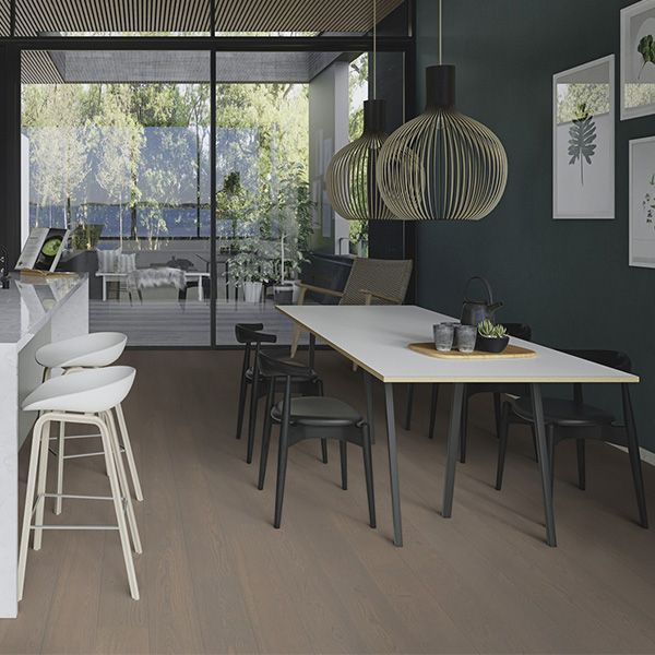 Паркетна дошка Boen 10156772 Дуб Animoso Horizon Live Pure лак браш 10156772 фото