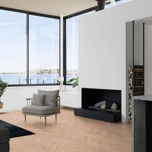 Паркетна дошка Boen Prestige 10143417 Дуб Nature White Live Matt лак 10143417 фото