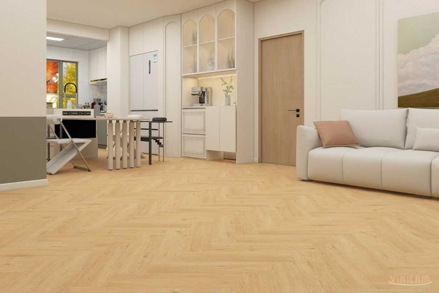 Вінілове покриття Vinilam Parquet Herringbone 2,5 мм Дуб Карпатський 881823 881823 фото