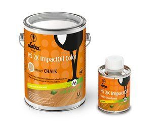 Олія для паркету Loba HS 2K Impact Oil Color Крейда 0,75 л 5101 lb фото