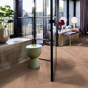 Паркетна дошка Boen Herringbone 10145036 Дуб Animoso відбілений Live Natural масло браш 10145036 фото