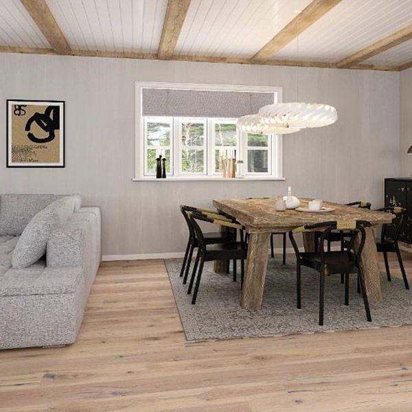Паркетна дошка Boen Hand-crafted 10114591 Дуб Espressivo Vintage White Live Natural масло браш 10114591 фото